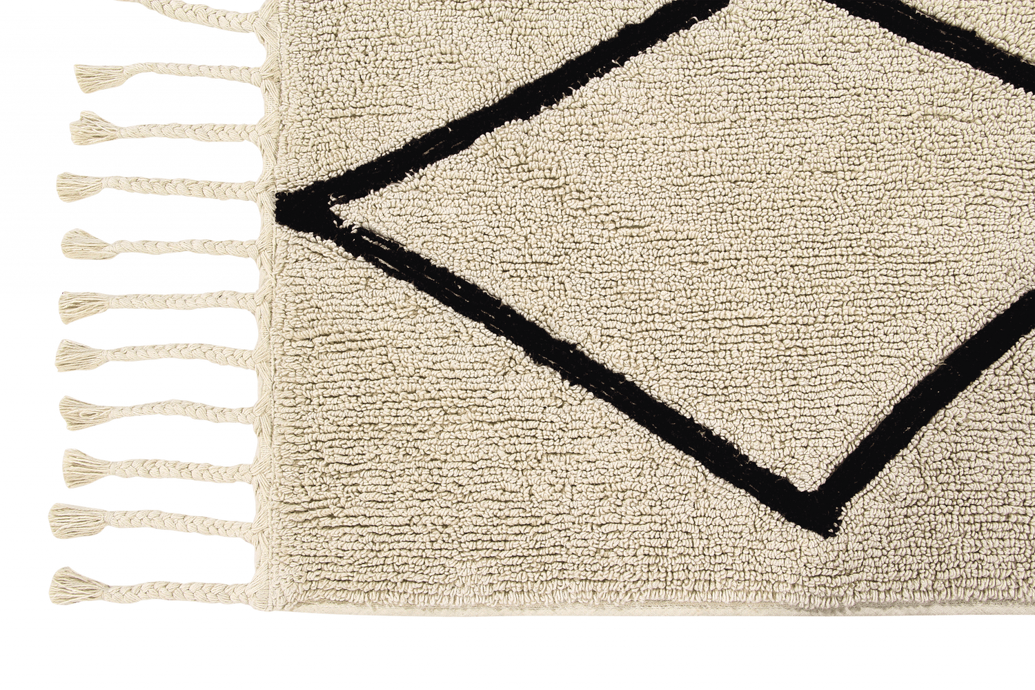 Bereber Beige - wasbaar tapijt - verschillende afmetingen
