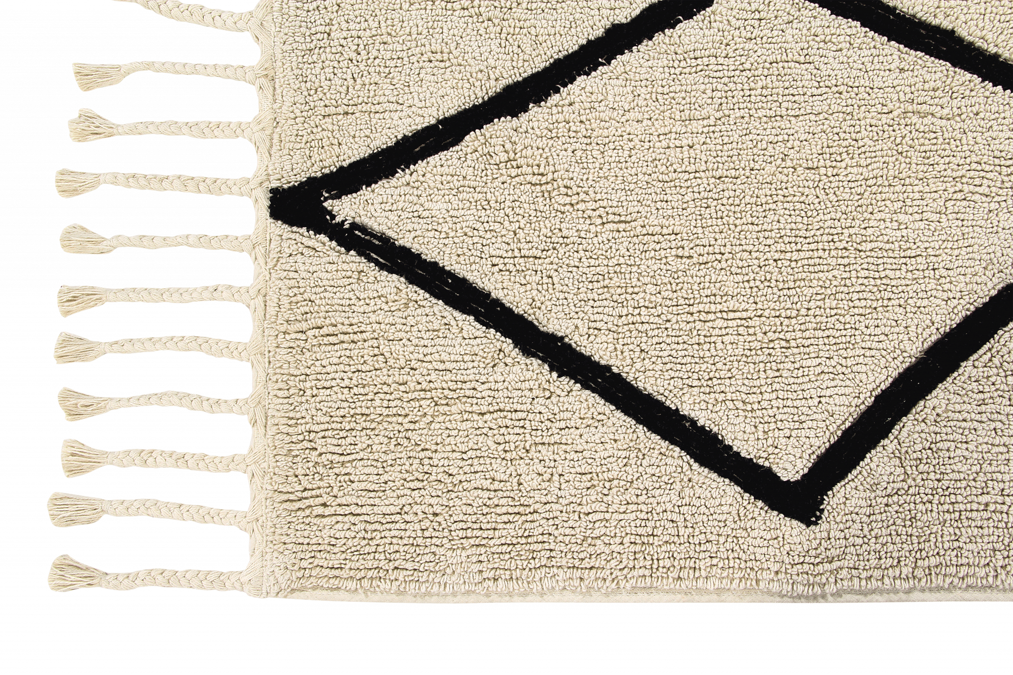 Bereber Beige - wasbaar tapijt - verschillende afmetingen