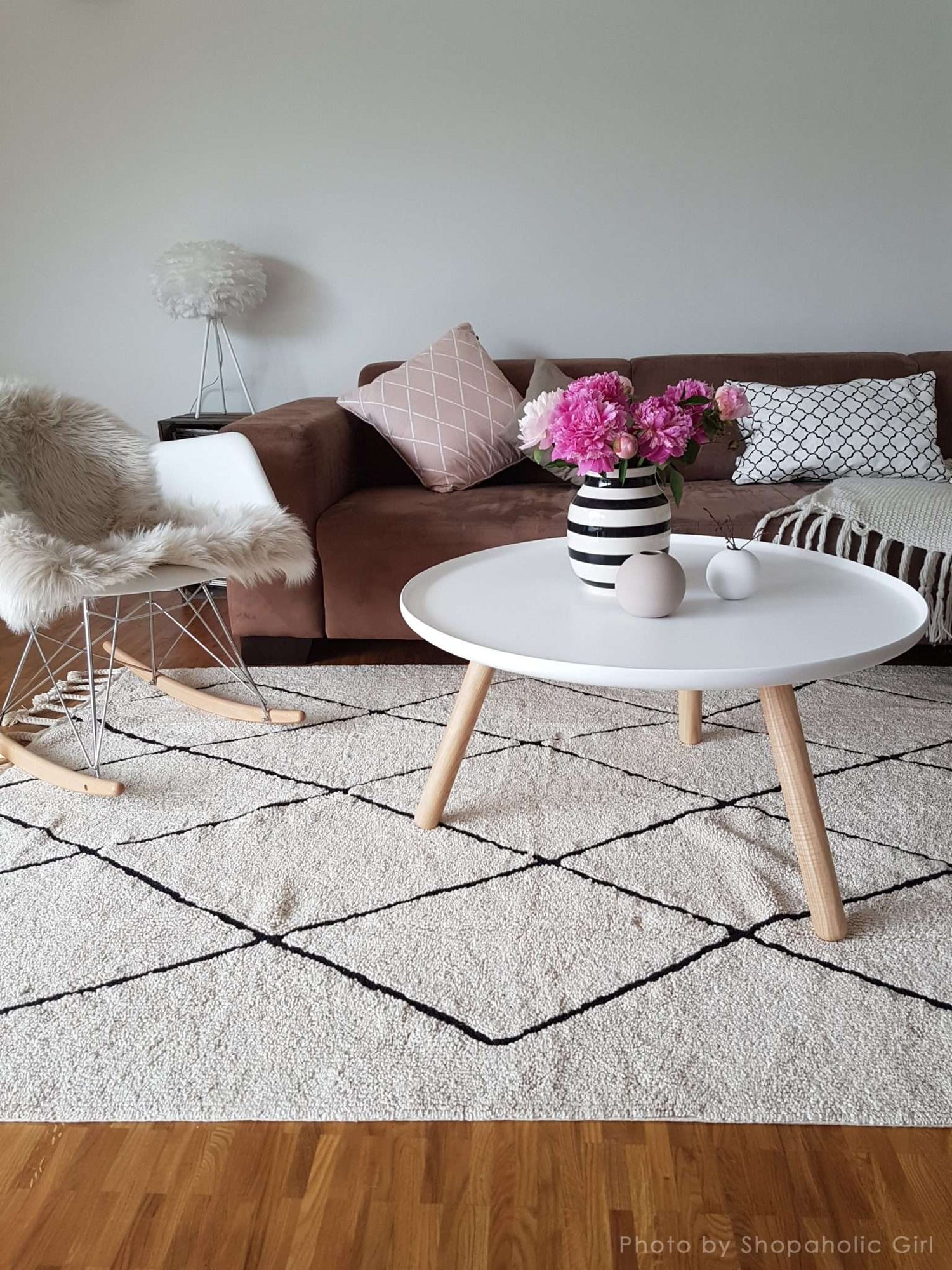 Bereber Beige - wasbaar tapijt - verschillende afmetingen