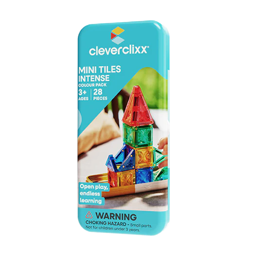 Cleverclixx Mini Tiles Pack Intense | 28 Stuks