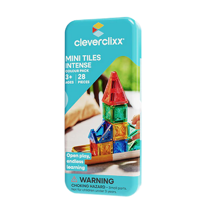 Cleverclixx Mini Tiles Pack Intense | 28 Stuks