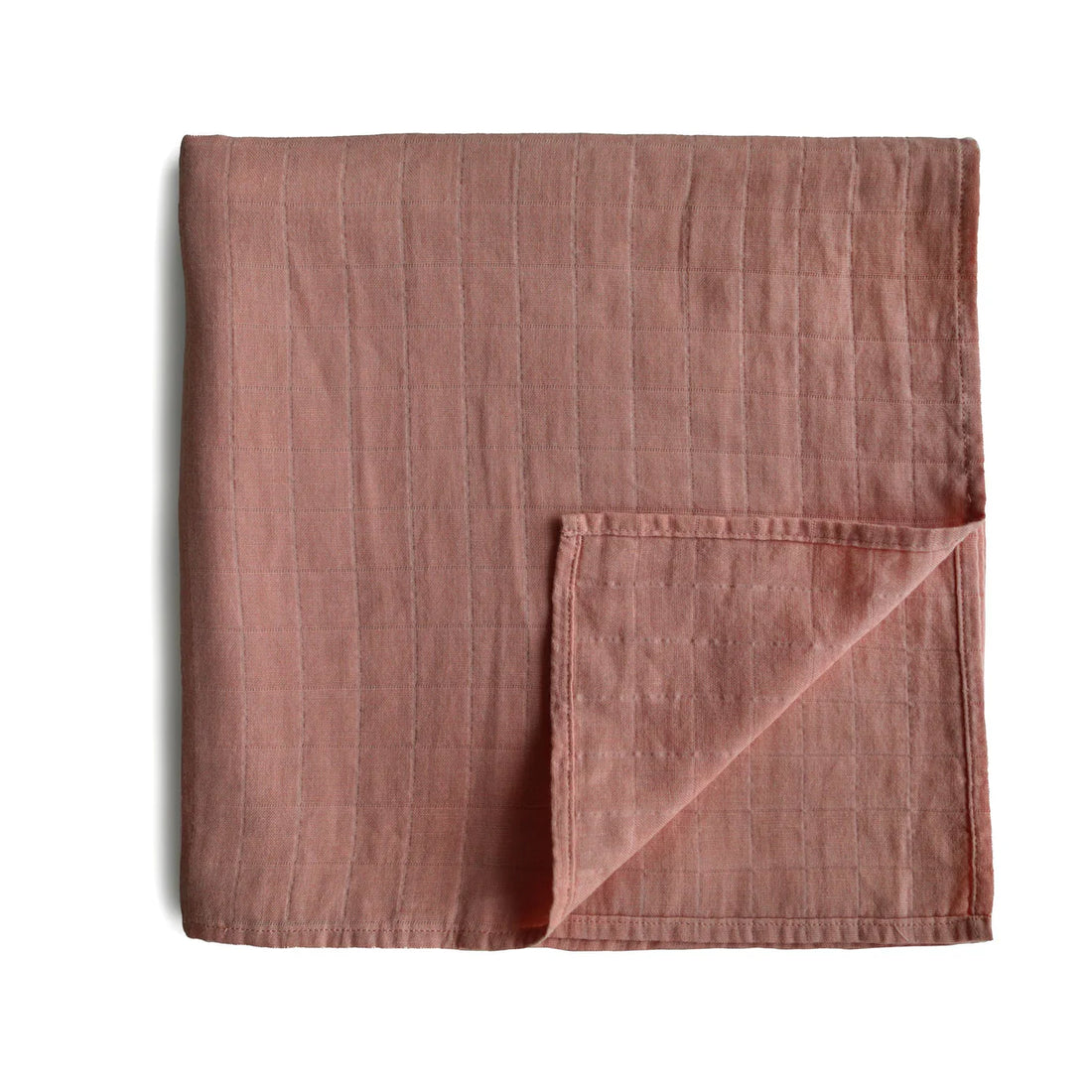Mushie muslin swaddle Cedar 120 x 120 cm