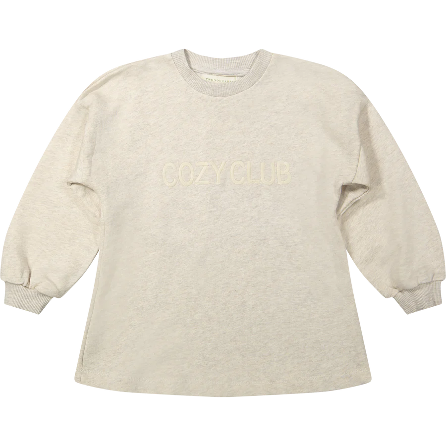 Cozy club dress | Oat