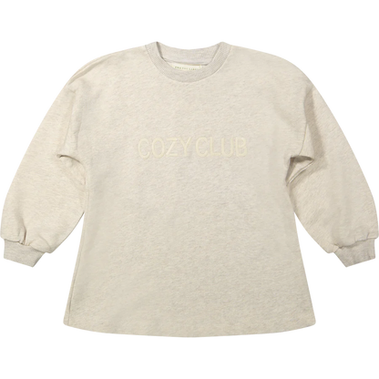 Cozy club dress | Oat