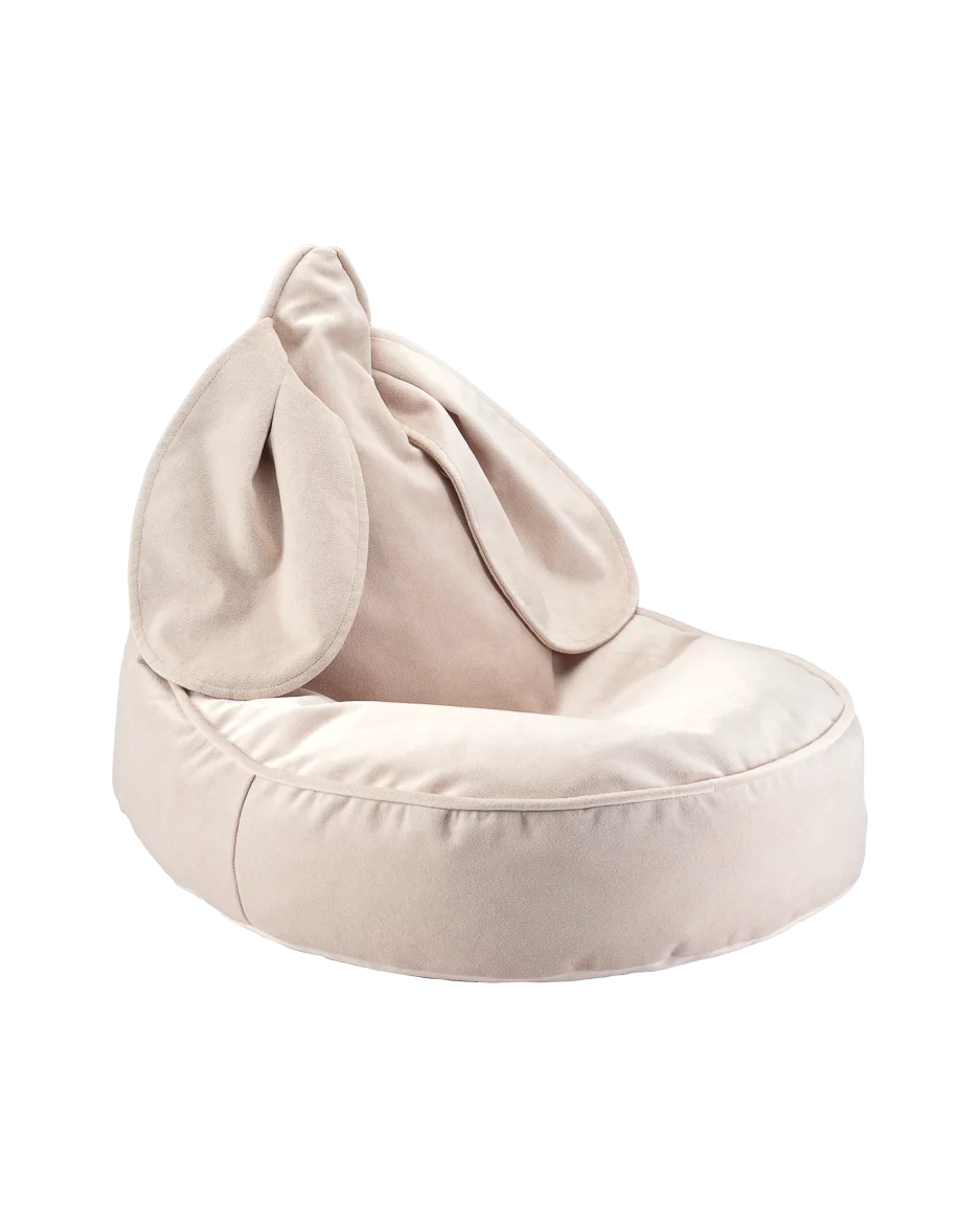 Stoffige Beige Bunny Zitzak - Wigiwama