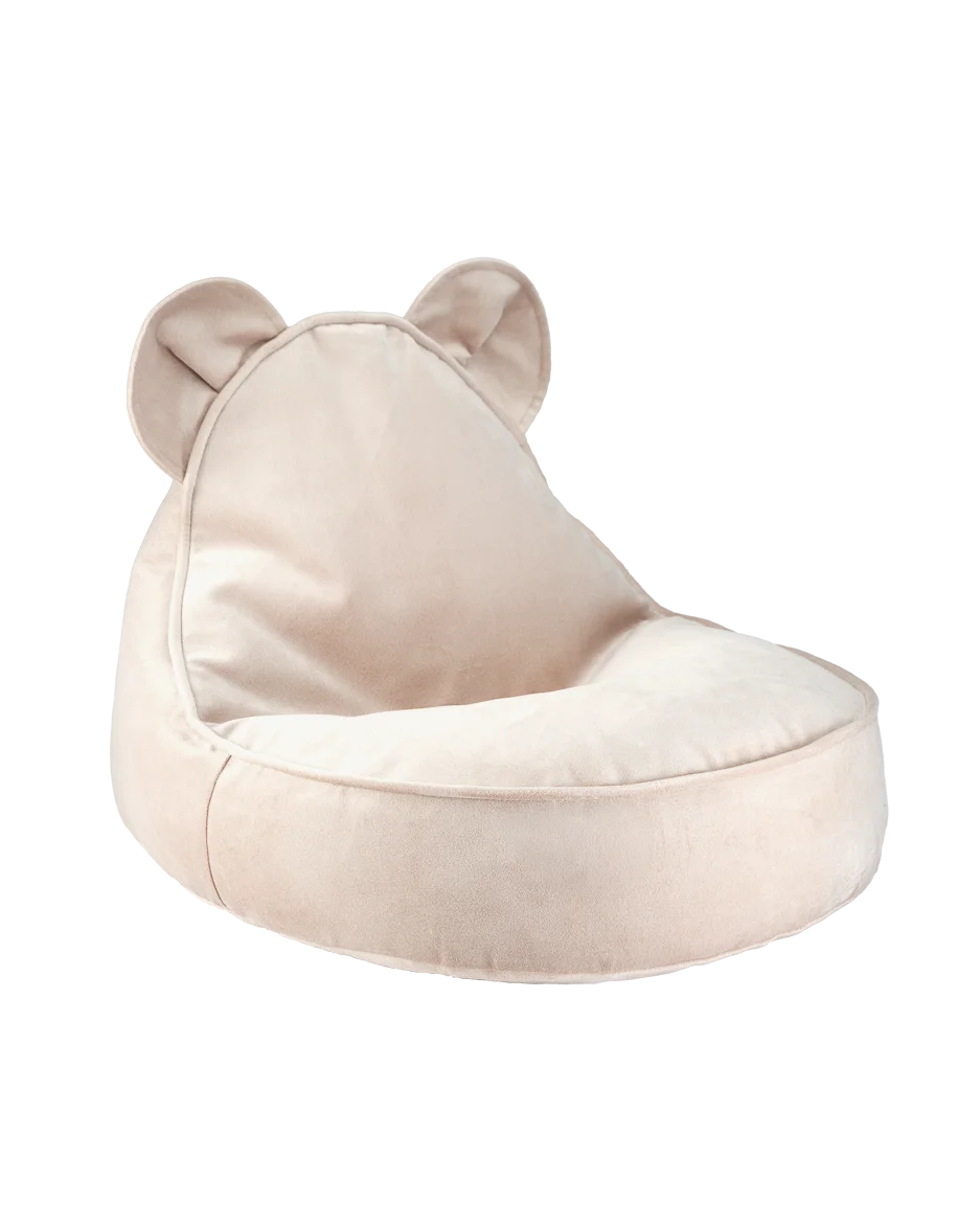 Stoffige Beige Bear Zitzak - Wigiwama