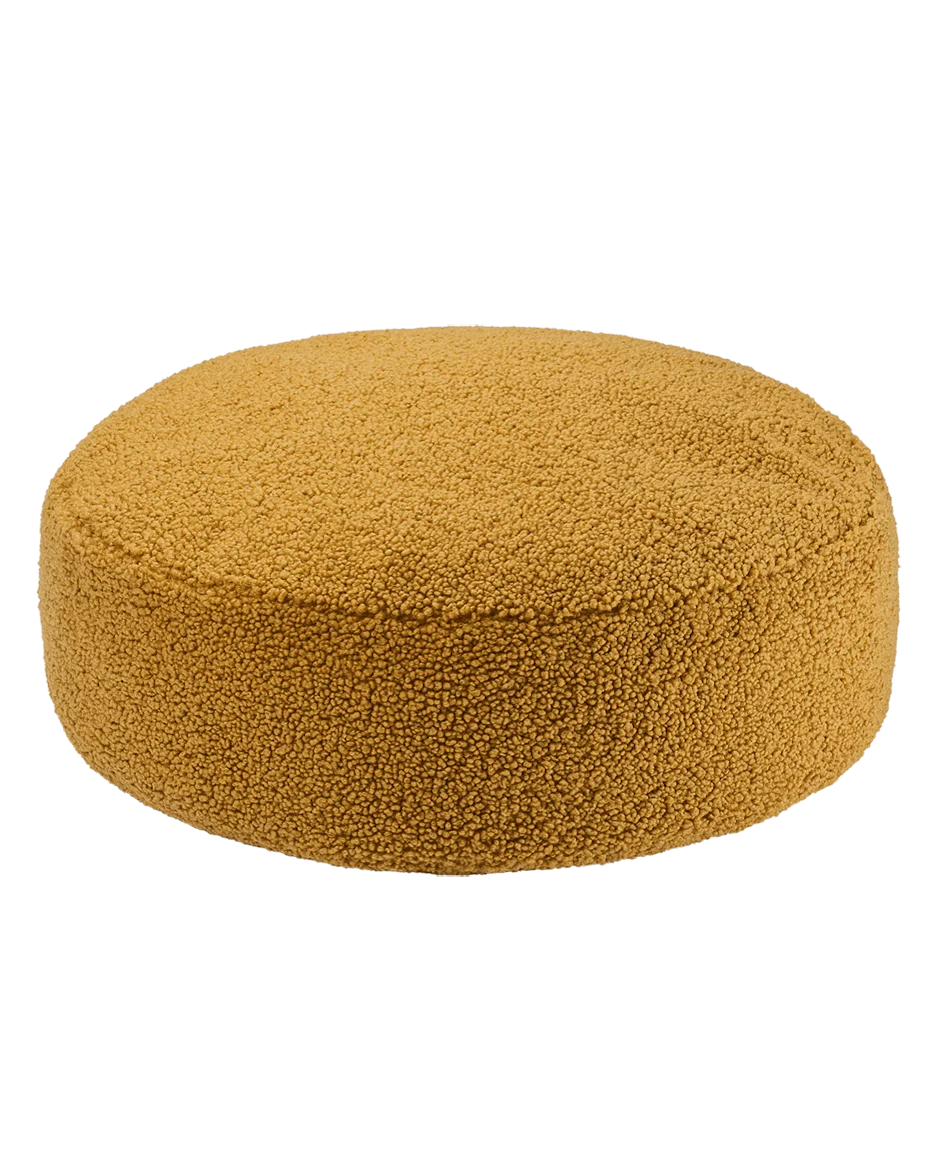 Esdoorn ronde poef - Wigiwama