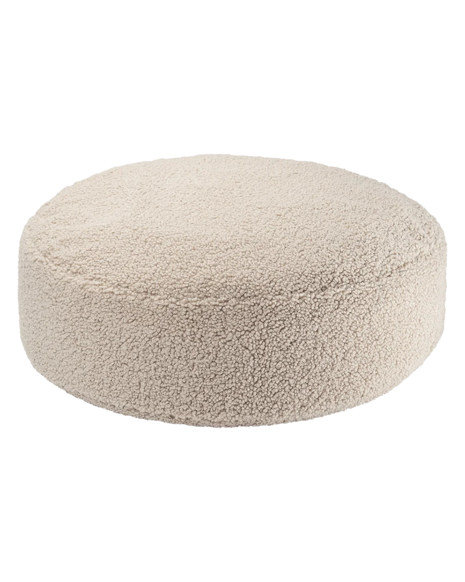Biscuit  ronde poef - Wigiwama