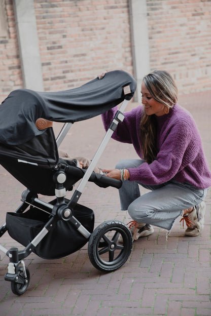 UV ZONNEDOEK PEANUT BROWN- UPF 50+