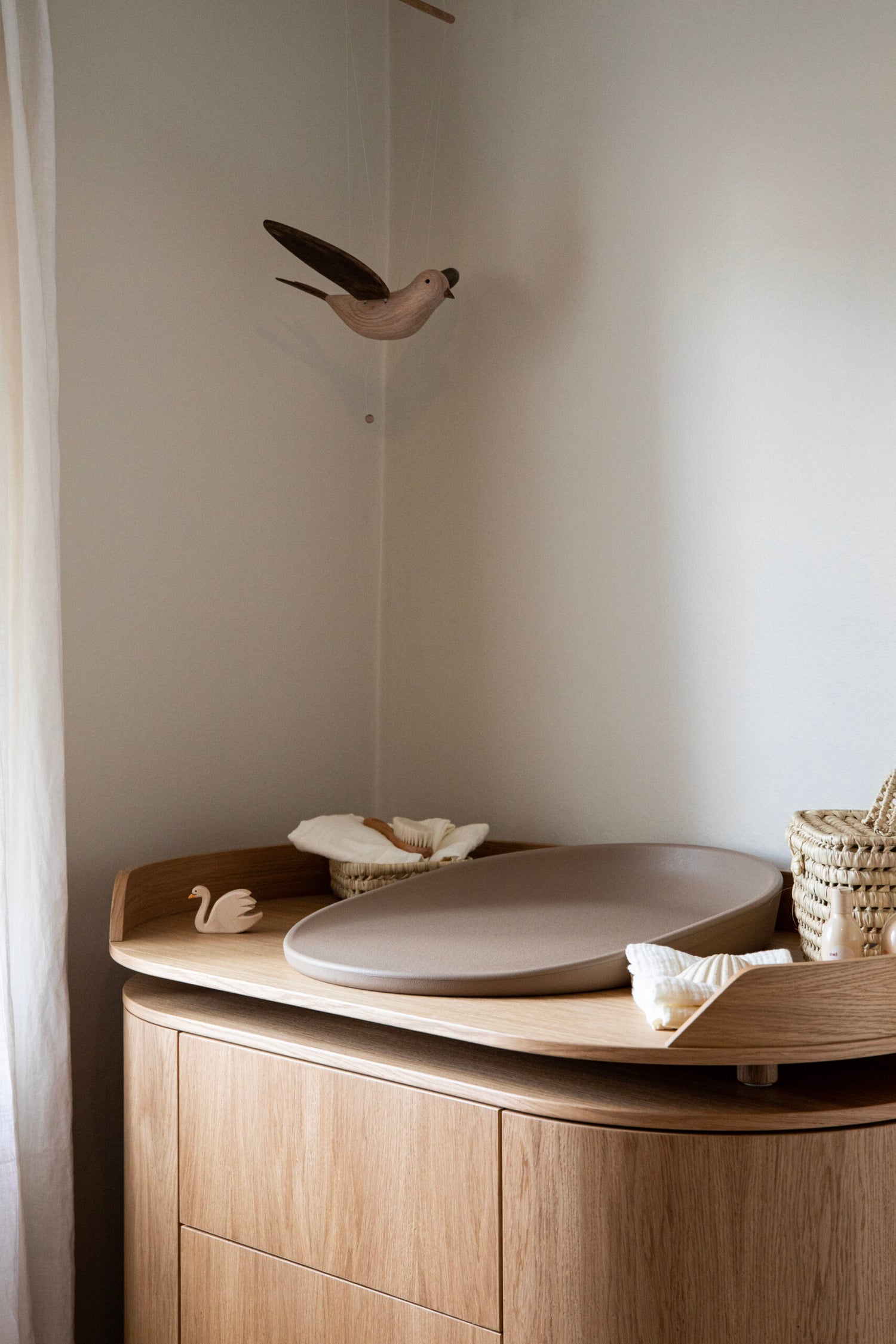 Kai verschoningsmatje - Dusty stone