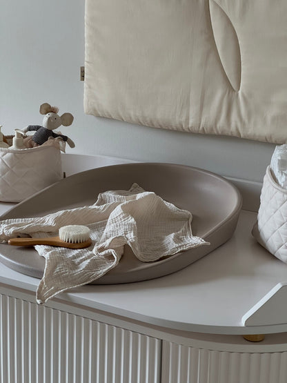 Kai verschoningsmatje - Dusty stone