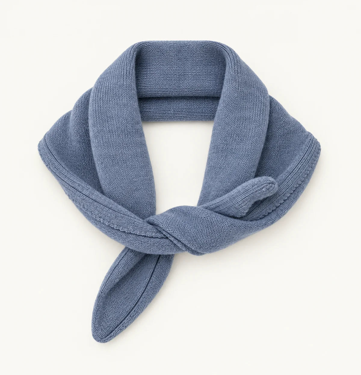 CHLOÉ TRIANGLE SCARF NAVY