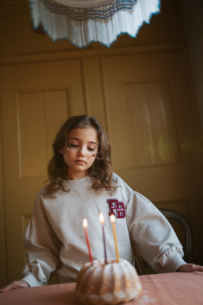 Easy Sweater PB Logo | Grey Melange