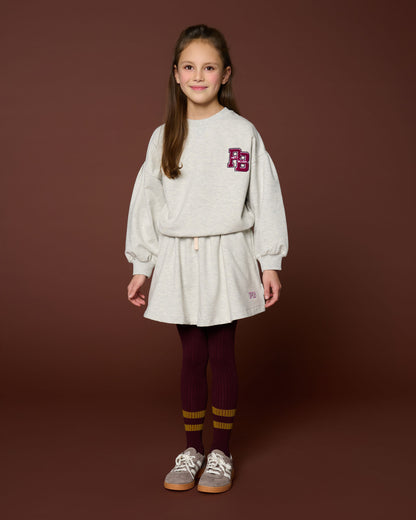 Easy Sweater PB Logo | Grey Melange