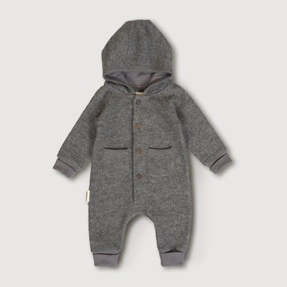 Wool Onepiece - Storm LAATSTE! STUK 12/18m