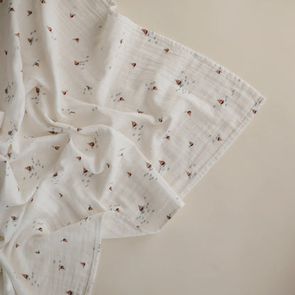 Mushie Musline swaddle Boats 120 x 120 cm