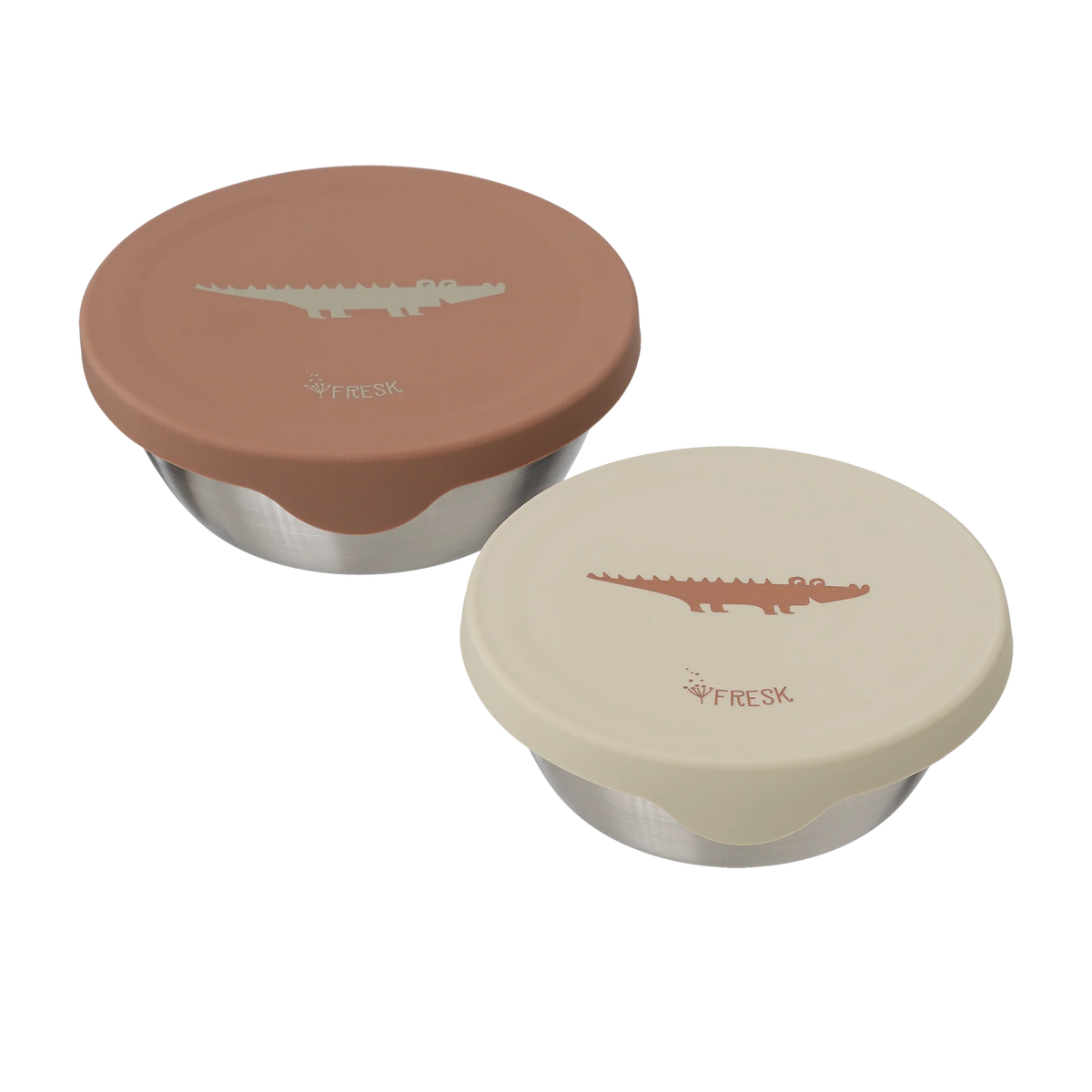 Fresk Snackbox set 2 pcs. Croco