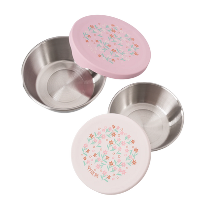 Fresk Snackbox set 2 pcs. Garden Flowers