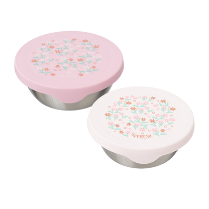 Fresk Snackbox set 2 pcs. Garden Flowers