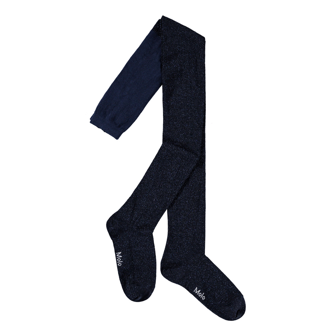 Molo - Glitter tights - Galaxy Blue