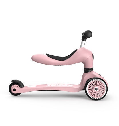 Loopfiets/step highwaykick 1 - roze