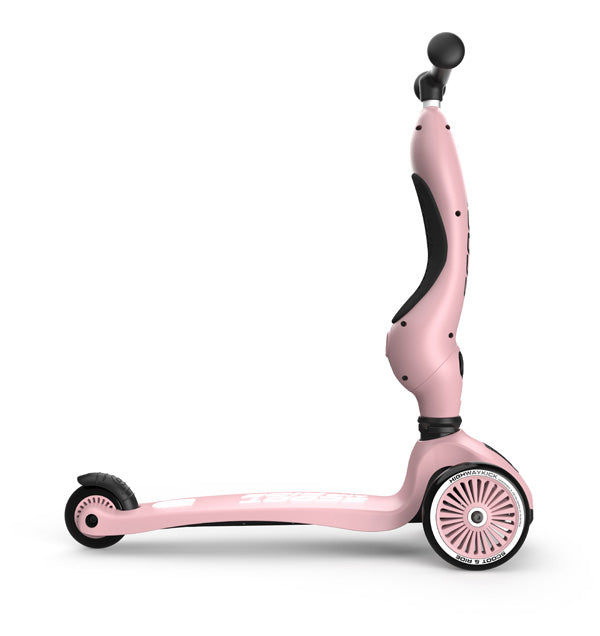 Loopfiets/step highwaykick 1 - roze
