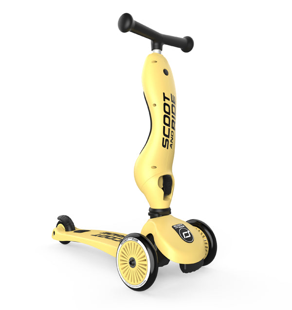 Loopfiets/step highwaykick 1 - Lemon