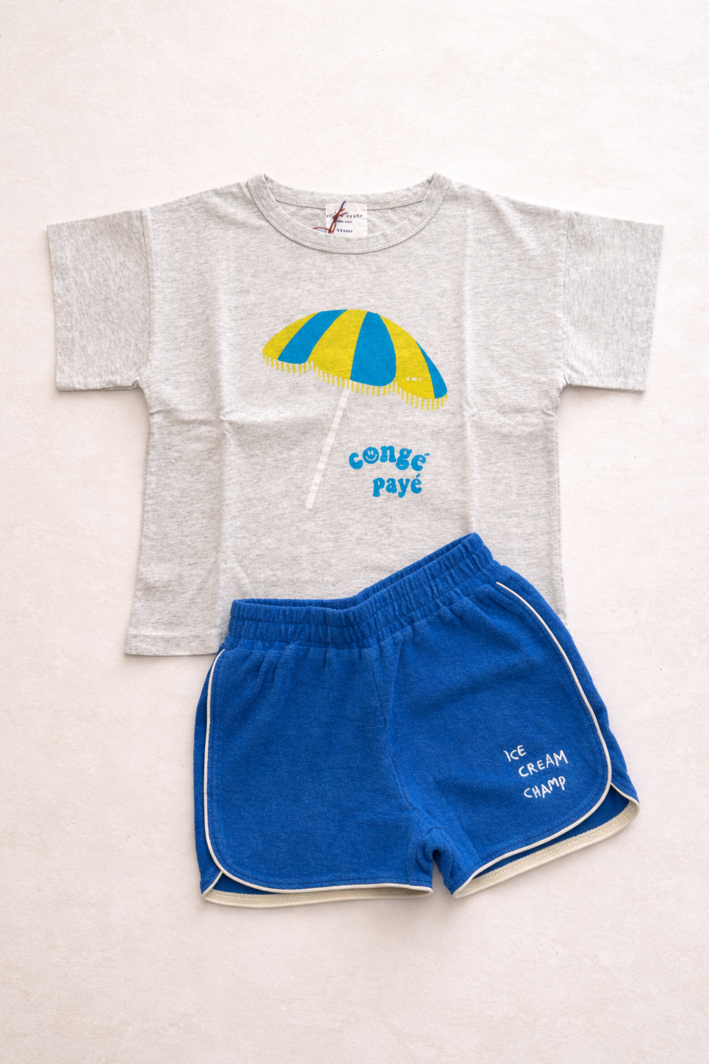 little CONGE PAYE PARASOL t-shirt loose fit