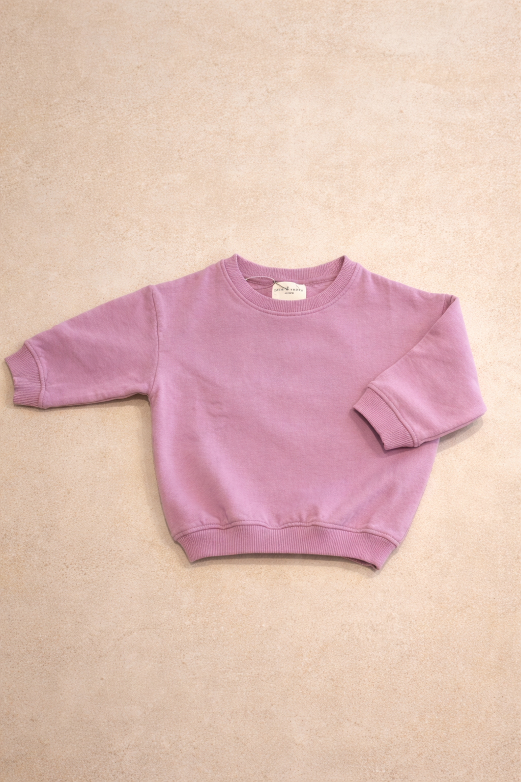 Little pink CLUB SOLEIL sweatshirt loose fit