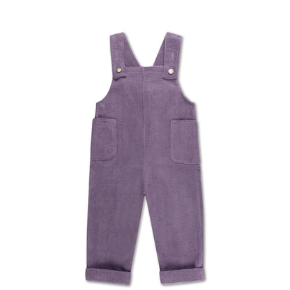 The Freya - Lilac Corduroy Dungarees