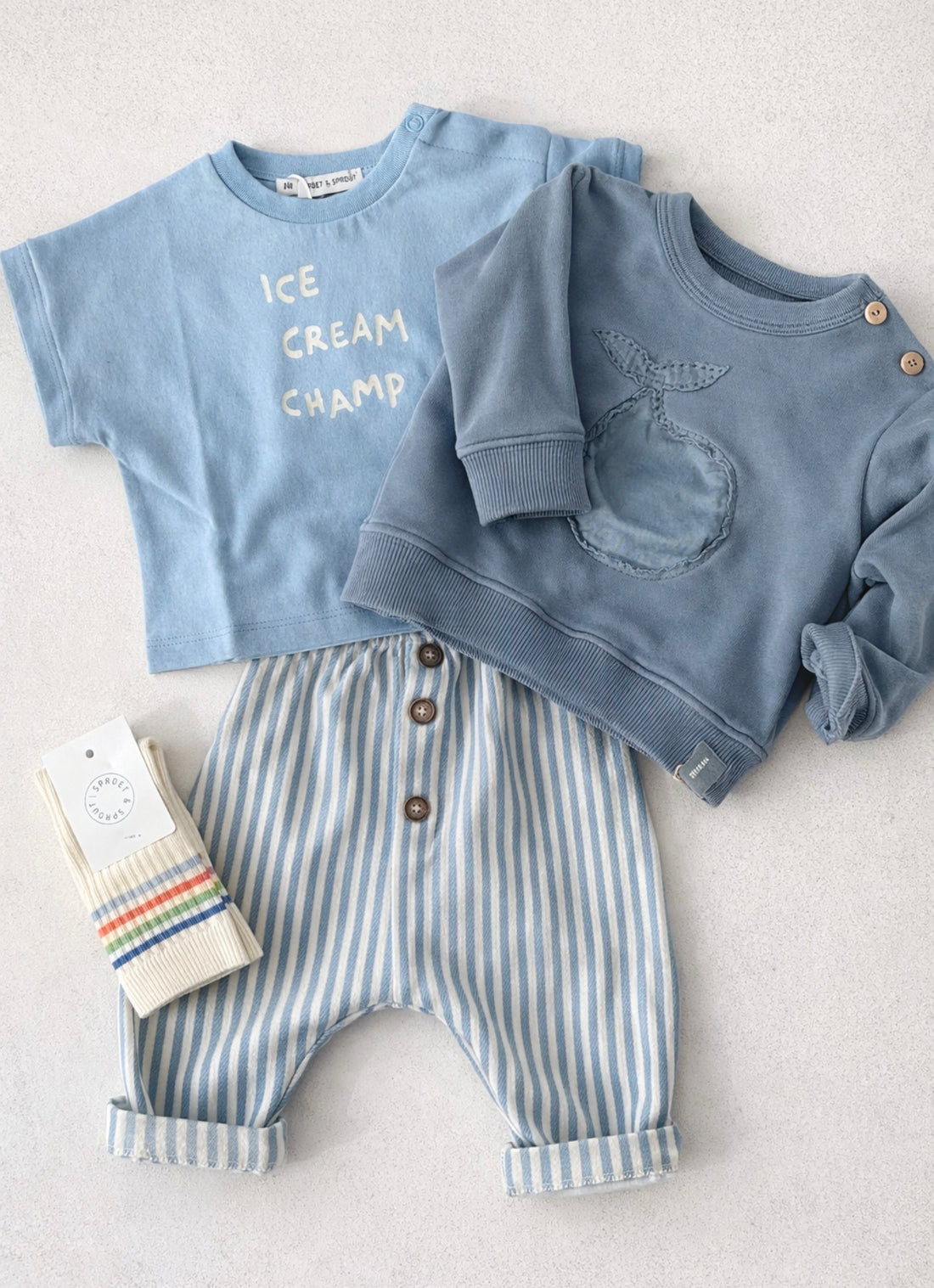 BABY LOOSE SWEATPANTS