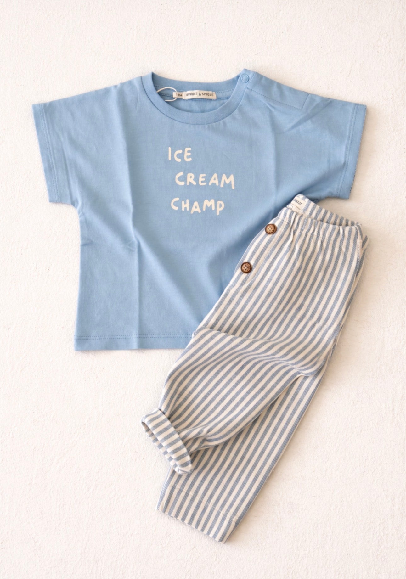 BABY LOOSE SWEATPANTS LAATSTE STUK 6M