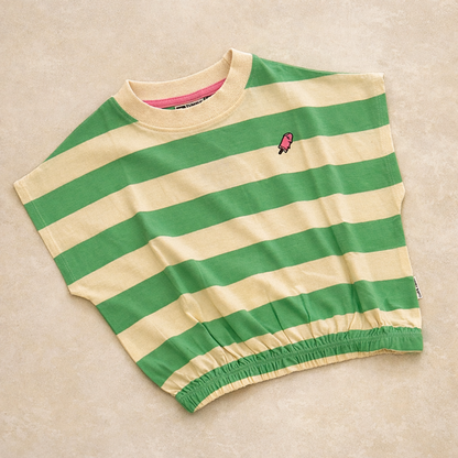 COLATINA T-SHIRT groen/wit