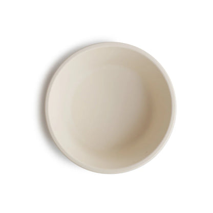 Mushie - Silicone suction bowl Ivory