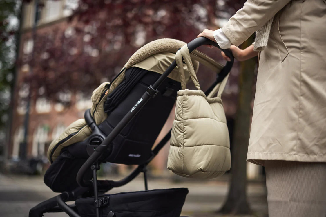 Jollein - Voetenzak buggy/kinderwagen Puffed - Olive Green