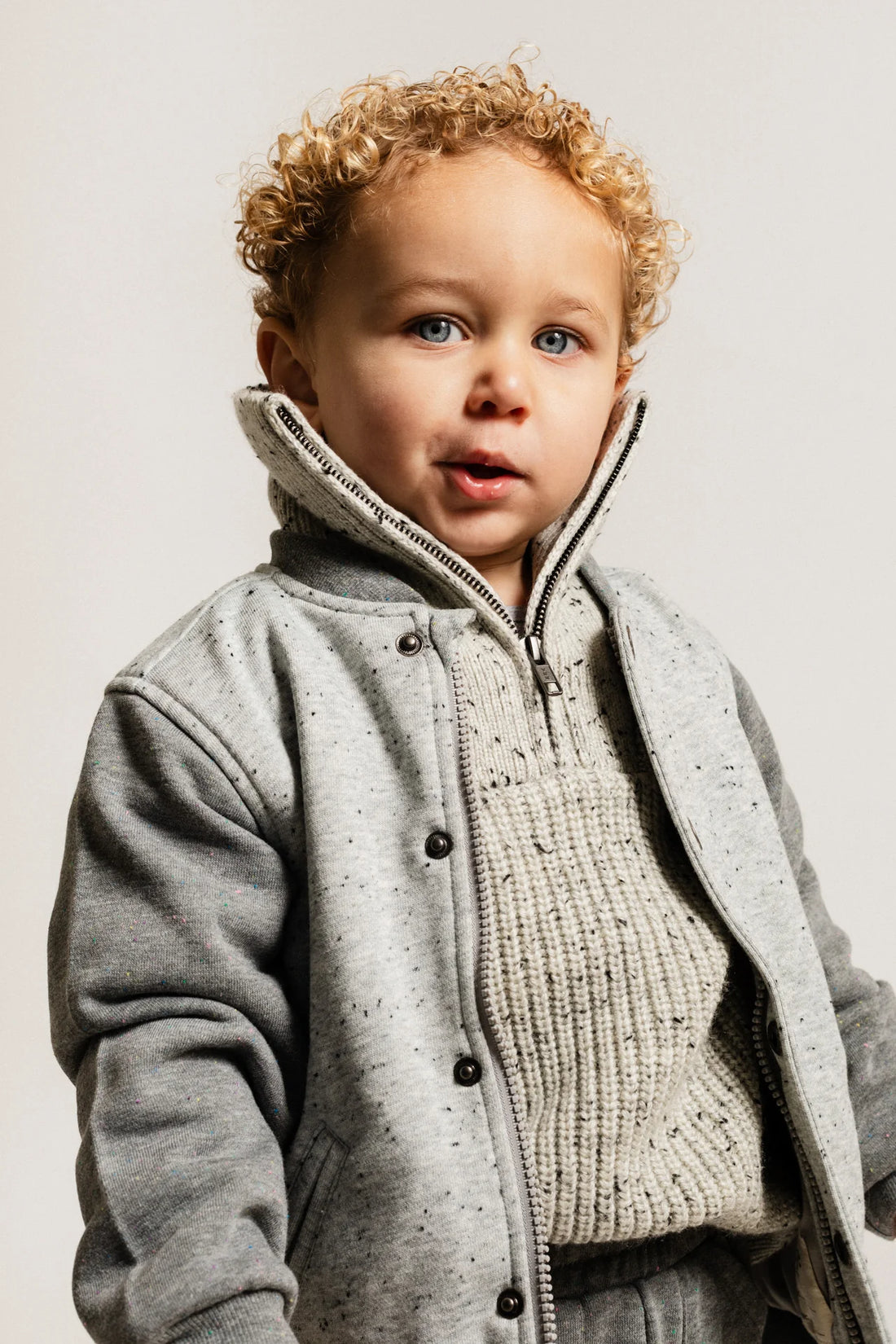 Morrens - Grey melange multicolor