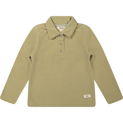 Vaud Longsleeve polo - green pistache