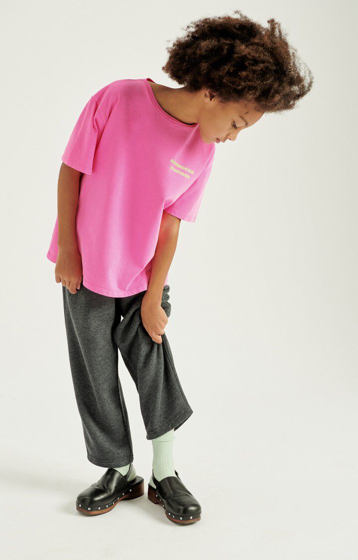 T-Shirt. AMV Fizvalley rose fluo