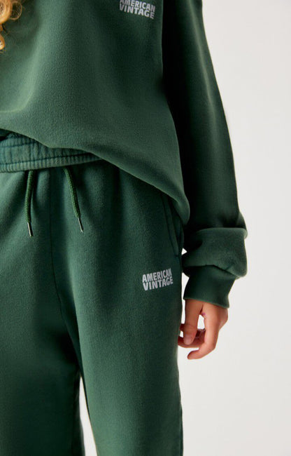 KINDERENJOGGINGBROEK IZUBIRD vintage cedar
