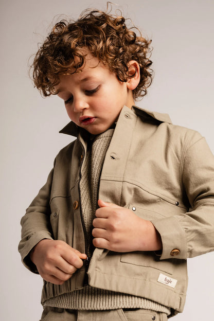Aubin jacket indoor - Green moss
