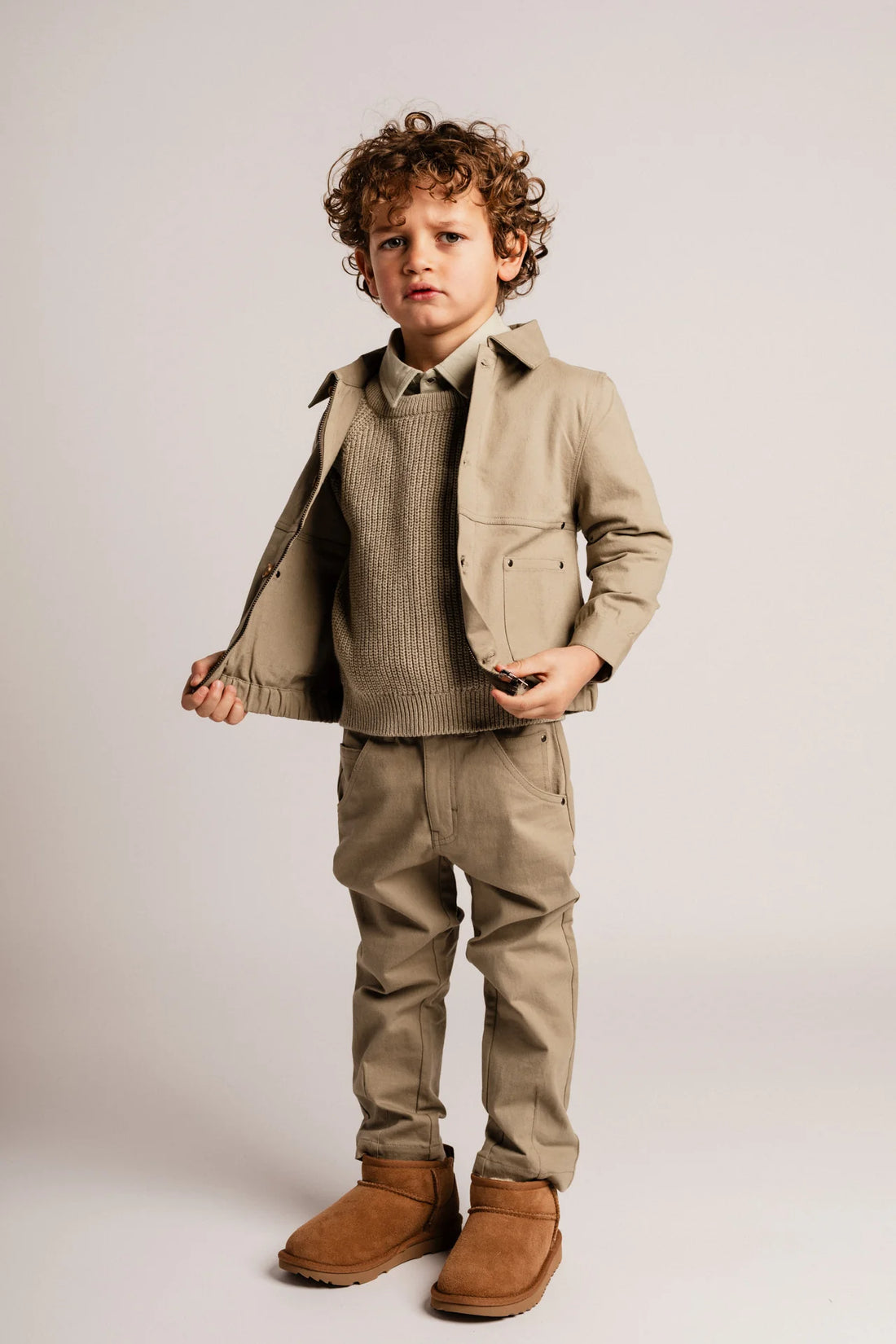 Aubin jacket indoor - Green moss