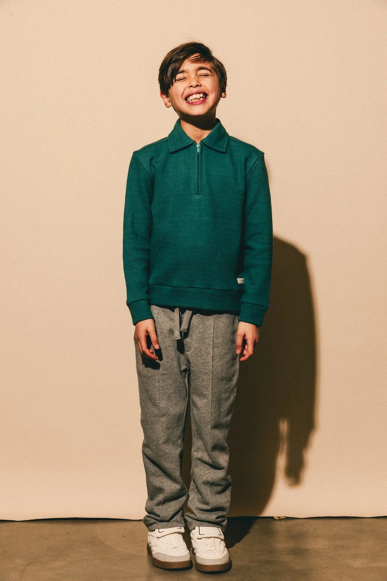 Dyon Longsleeve polo - Bluesea