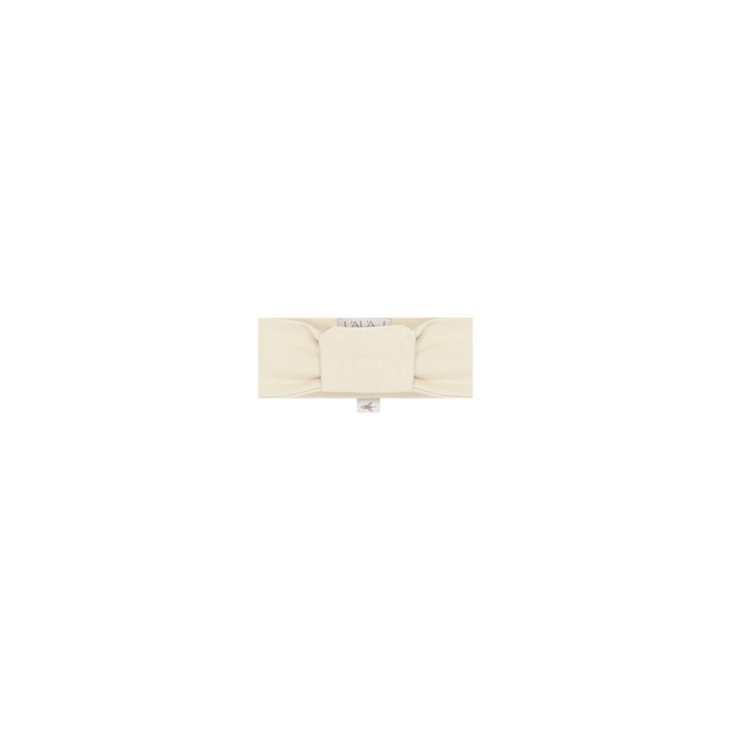 KNOTTED HEADBAND – CREMA