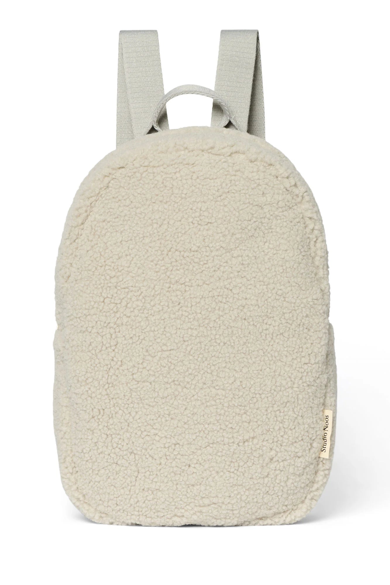 light grey mini-chunky backpack