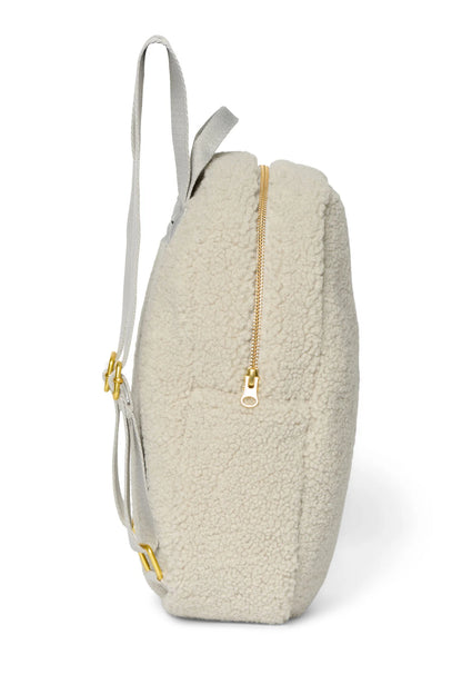light grey mini-chunky backpack