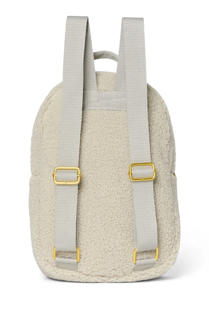 light grey mini-chunky backpack