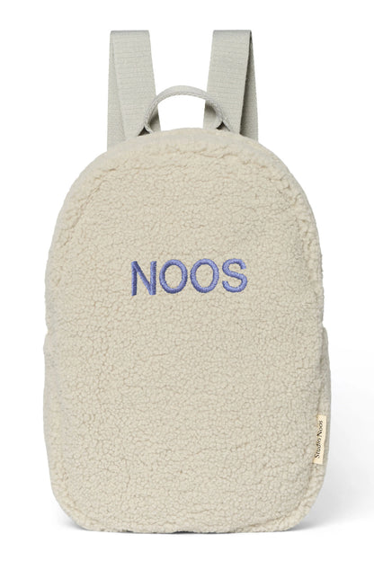 light grey mini-chunky backpack