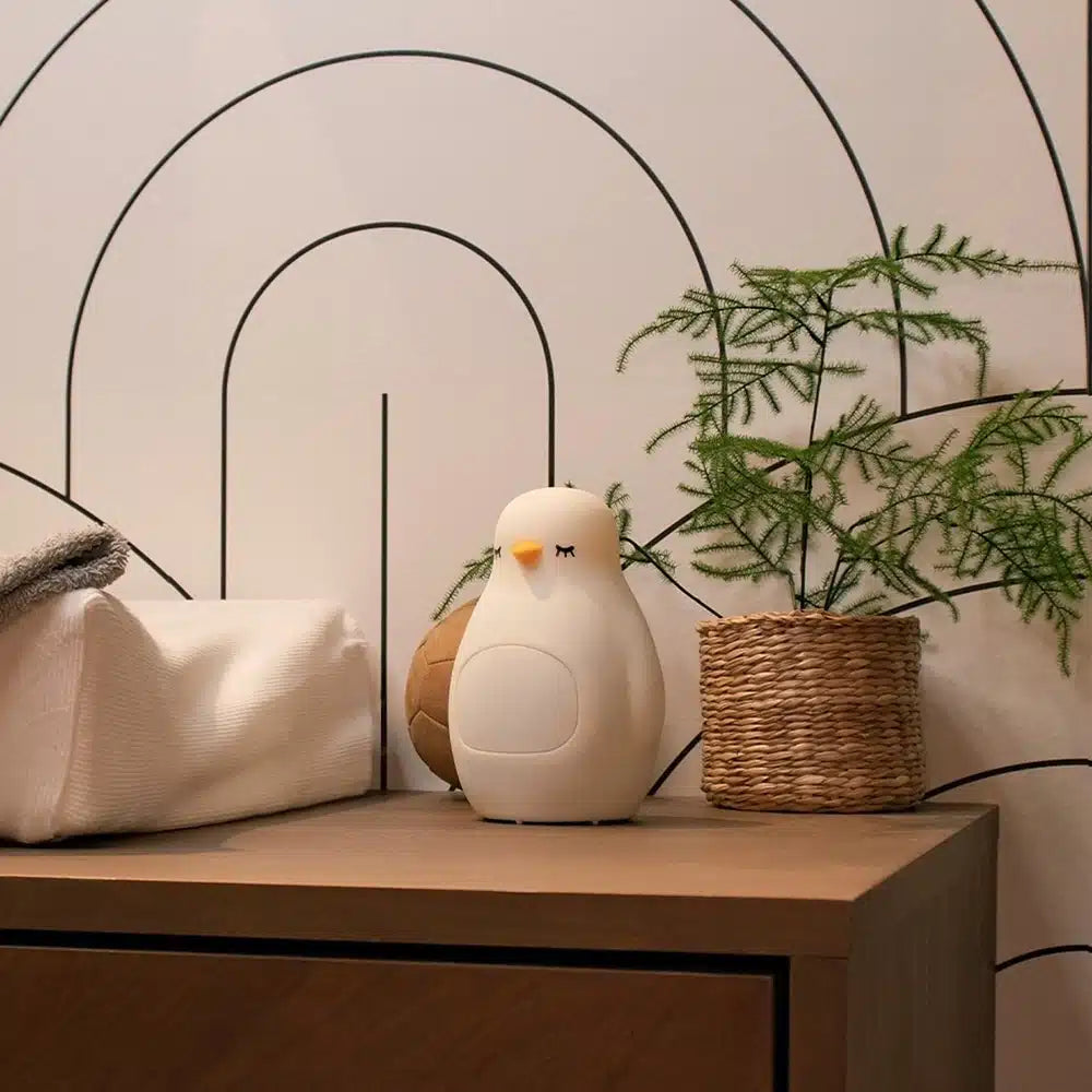 Slaaptrainer pinguin wit