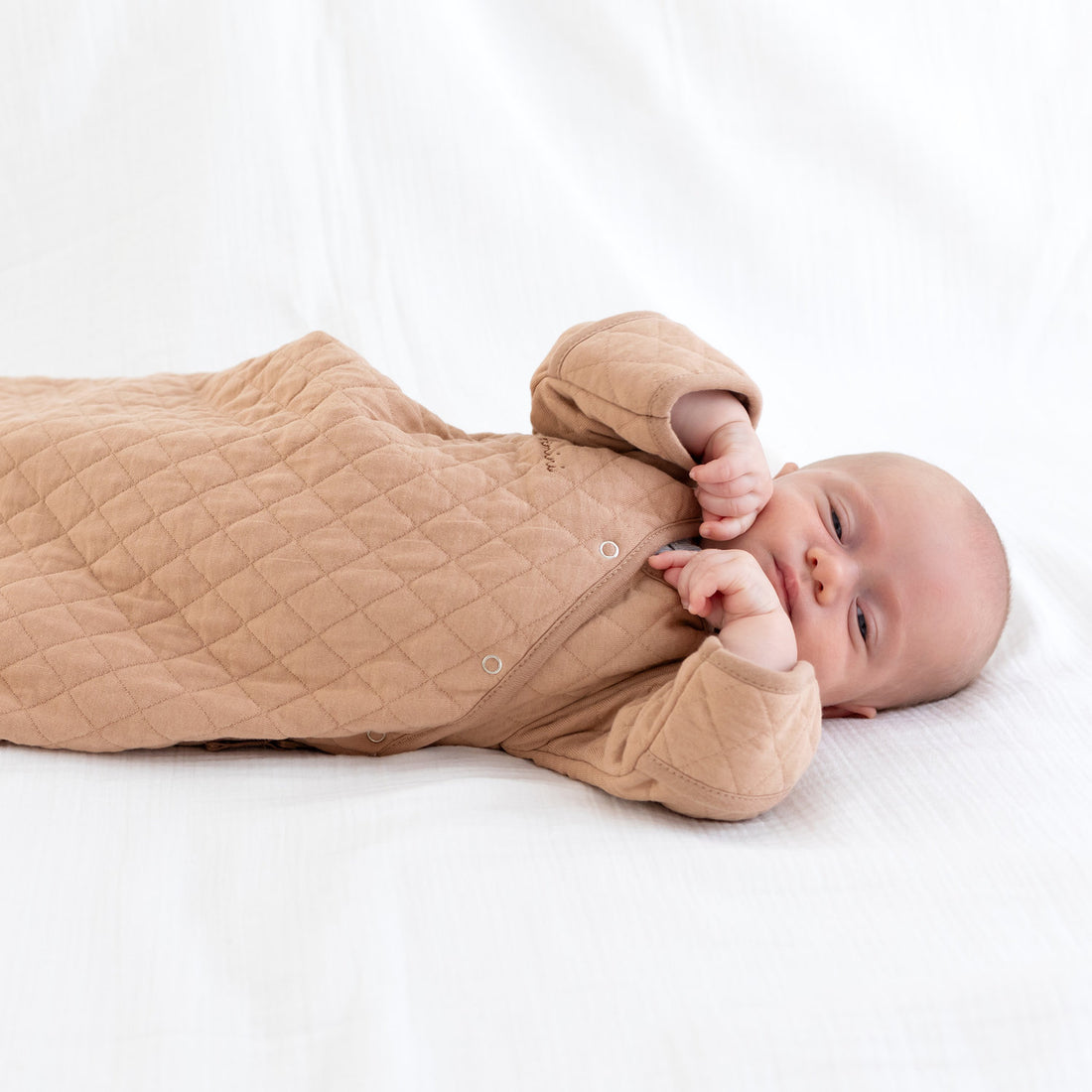 MAGIC BAG 0-1m beige pady quilted jersey tog 1.5