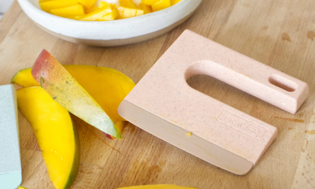 KLYV Kinderkeukenmes – Terra | Veilig Startersmes voor Kinderen 🔪🌱